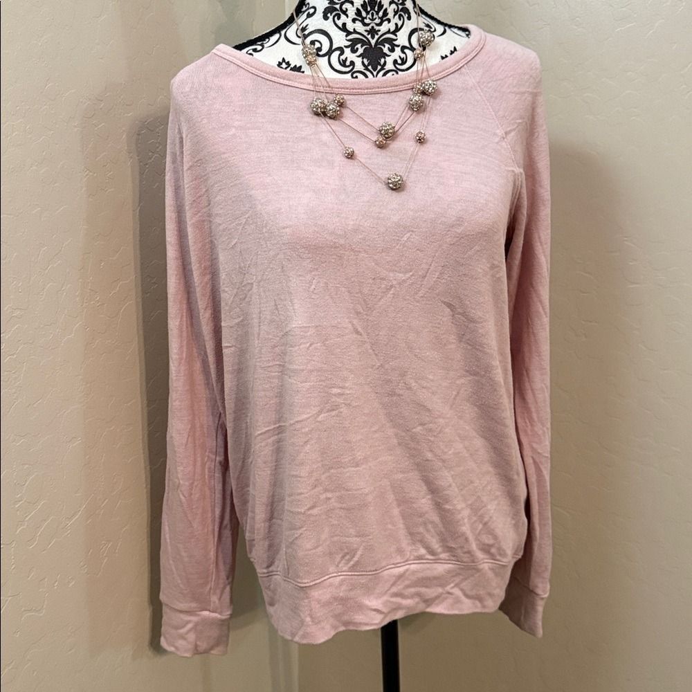Buffalo David Bitton Soft Pink Sweatshirt